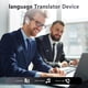 thumbnail image 2 of Auriculares con traductor de idiomas, dispositivo de traducción en tiempo real con 144 idiomas, traducción de voz bidireccional por Bluetooth en línea, 2 of 7