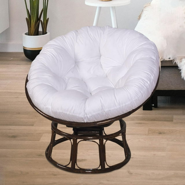 Cojín para asiento de Patio perfecl 60x60cm almohadillas redondas lavables extraíbles
