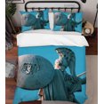 thumbnail image 1 of 3D Cielo Azul Escultura Funda de edredón Set Ropa de cama Set Funda de edredón Fundas de almohada 239, 1 of 3