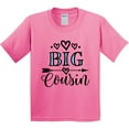 thumbnail image 3 of Inktastic Big Cousin Girls Youth T-Shirt, 3 of 5