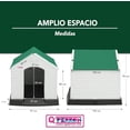 thumbnail image 4 of Casa Para Perro Raza Grande Color Verde QPerrón, 4 of 6