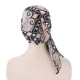 thumbnail image 5 of MEICHEN Headband for Women, Women Chemo Cancer Sleep Scarf Hat Cap Pre Tied Cover Wrap Turban Headwear Loss, Fall Winter Fashion Accessories, 5 of 7