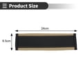 thumbnail image 4 of Cojín para cinturón de seguridad negro beige de Bargains Únicos, cuero sintético, 24 cm, cojín para correa de cinturón de hombro, 2 Pcs, 4 of 6