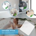 thumbnail image 2 of Shower Hair Filter, Set of 2 Shower Hair Catcher Shower Drain Covers, Silicone Sink/Bath/Shower Filter-Rubber Stopper Bathroom/Kitchen, 2 of 5