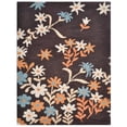 thumbnail image 4 of Rugsotic Carpets Hand Tufted Wool Eco-Friendly Area Rugs - 3'x5', Rectangle, Brown, Modern Contemporary Design, High Pile Handmade Anti Skid Rugs for Living Room, Bed Room (K00689), 4 of 6