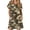 Army Green, variant on fartey Short Sleeve Sundresses for Women Short Sleeve Crew Neck Midi Dresses with Pockets Loose Fit Trendy Print Sundress