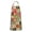 Pioneer Flower Floral-2, variant on Pioneer Flower Floral Print Pattern Apron for Women and Men, Cotton Linen Waterproof with Pockets, Adjustable, 33x27 Inch for Kitchen, Gardening, BBQ, Salon