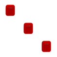 thumbnail image 3 of stanreset For Wireless Earphone Storage Box Life Waterproof Shockprood Dust -proof Silicone Protective Case red 3PCS, 3 of 6