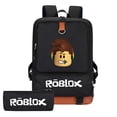 thumbnail image 4 of Virtual World Roblox-mochila de dos piezas para estudiantes, bolsa de papelería, bolsa de ordenador, regalos para niños, 4 of 4