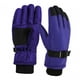 thumbnail image 5 of Guantes de invierno para niños, guantes para clima frío, guantes impermeables de felpa interiores, guantes de esquí para nieve para niñas, niños, , púrpura Hugo Guantes de invierno, 5 of 10