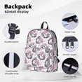 thumbnail image 4 of Goofa Poodle Dog Printed Backpack,Laptop Backpack,Durable Anti-Theft Travel Work Backpack,Water-resistant Backpack, 4 of 9