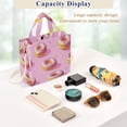 thumbnail image 5 of FORMRS Womens Corduroy Tote Bag Crossbody Shoulder Handbag with Pocket, Cartoon Doughnuts, 5 of 7