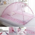 thumbnail image 1 of Mosquito Net for Baby Foldable Infant Mosquito Net Bottomless Mesh Tent Anti Mosquito Bites Portable Mosquito Net without Installation for Baby Toddlers Kids Children, 1 of 8