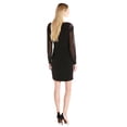 thumbnail image 2 of New  Ivanka Trump Women's Long Illusion Sleeve Dress, Black, 14, 2720-3, 2 of 2