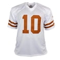 thumbnail image 3 of Vince Young Autographed Texas Longhorns (White #10) Custom Jersey- JSA, 3 of 3