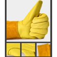 thumbnail image 3 of Guantes de Jardinería Largos de Piel de Ciervo, Marrón Oscuro-43CM- Teléfono móvil Teléfono móvil Accesorios para teléfonos móviles, 3 of 5