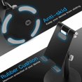 thumbnail image 2 of Mobile Phone / Tablet Computer Holder Can Be Adjusted, Universal Holder * Black, 2 of 3