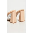 thumbnail image 2 of Schutz Lizah Transparent Light Nude Slip On Open Toe Chunky Block Heel Sandals (Transparent/Light Nude, 9.5), 2 of 5