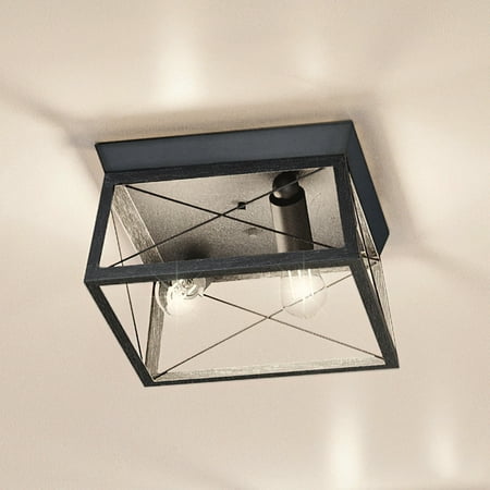 

Luxury Industrial Ceiling Light 6H x 12W with Modern Farmhouse Style Midnight Black UHP3924 by Urban Ambiance