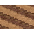 thumbnail image 1 of Ahgly Company Machine Washable Indoor Rectangle Transitional Red Brown Area Rugs, 5' x 7', 1 of 7
