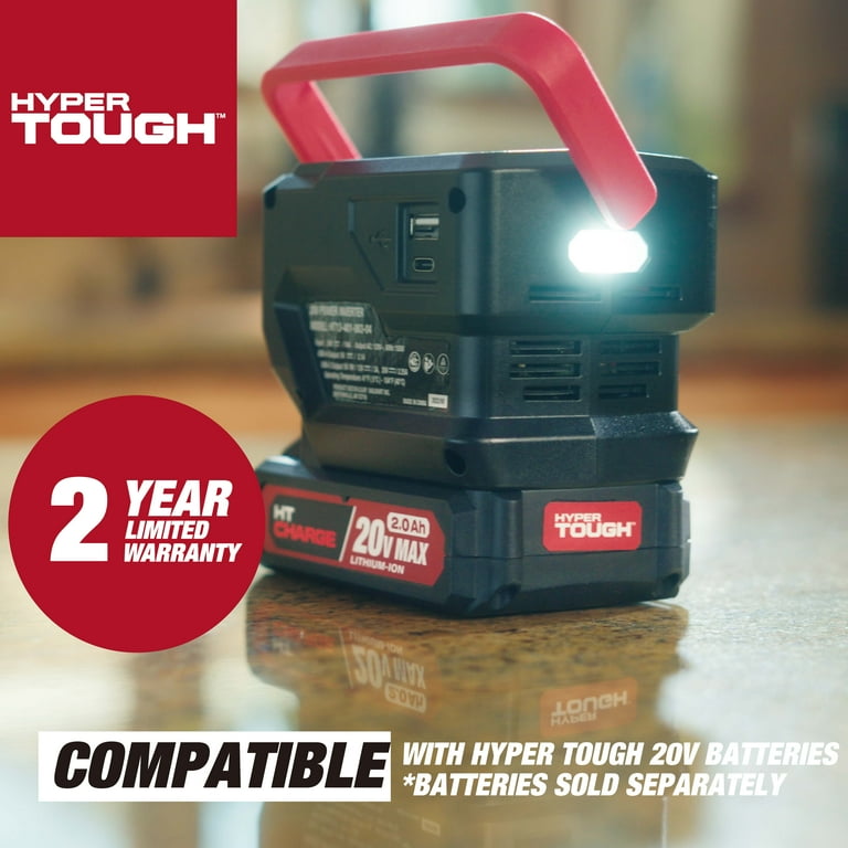 Brighte  ELEKIBRUSH  
美顔器　全身エステ両用 Hyper Tough 20V Power Source/Inverter, HT13-401-003-04