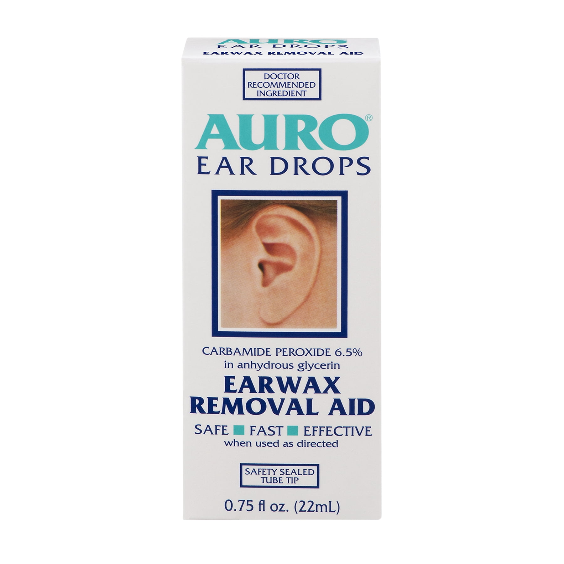 Auro Earwax Removal Aid Liquid, 0.75 Oz