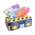 thumbnail image 4 of Caja de pañuelos para bebé, caja de pañuelos de tela suave, juguetes sensoriales, pañuelos arrugados, juguetes para Vehículo, 4 of 9