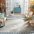 thumbnail image 3 of SAFAVIEH Courtyard Robena Abstract Indoor/Outdoor Area Rug, Ivory/Grey, 5'5" x 7'7", 3 of 6