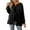 Black, variant on Womens Open Front Cardigan Women's Casual Loose Long Sleeve Solid Color Drawstring Belted Knit Cardigan Sweater Comfortable Stylish Outerwear,Black