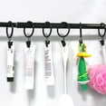 thumbnail image 4 of 10pcs Window Accessories Curtain Rods Rustproof with Clips Clothes Clip Curtain Rings Buckles Curtain Hanging Ring Curtain Rings Clips BLACK 3.0X25MM, 4 of 8