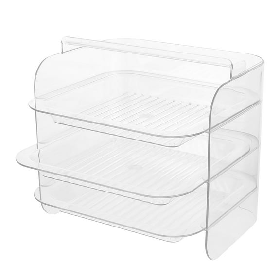 SOPOTUTU Sopotutu Plastic Food Storage Organizer Dish Rack for Household Users