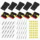 thumbnail image 1 of 5 Kits De 4 Pines Conector Eléctrico 4 Pin Enchufe Conectores De Alambre Eléctrico Automotrices Conectores Automotrices AWG, 1 of 8