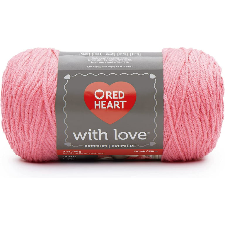 Red Heart With Love Solids, Knitting Yarn & Wool