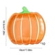 thumbnail image 3 of Decoraciones de Halloween, 10 lindos platos de papel de calabaza para Acción de Gracias y Halloween, vajilla agradable para platos de postre alegres para fiestas y celebraciones de festivales, plato d, 3 of 6