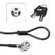 thumbnail image 3 of Cable de seguridad para ordenador portátil galvanizado antirrobo con Base de bloqueo para OS X Lenovo/Asus, 3 of 5