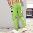 thumbnail image 6 of Men's Cargo Pants Elastic Waist Lightweight with Pockets for Hiking, 6 of 9