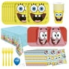 SpongeBob Birthday Party Supplies Bundle SpongeBob Plates SpongeBob Napkins SpongeBob Tablecover SpongeBob Balloons SpongeBob Tableware SpongeBob Decorations Table Set for 8