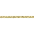 thumbnail image 3 of 10K Yellow Gold chain Anchor Concave 22 in 4.5 mm 4.5mm, 3 of 5