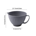 thumbnail image 3 of JJV Large Capacity Plastic Mixing Bowl with Pour Spout and Handle, Salad Bowl with Non-Slip Base, Oatmeal Bowl Serving Bowl for Baking, Cooking, Salad & Prepping, 3 of 6