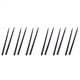 thumbnail image 1 of 6 Par de 5A Nylon Palillo por Tambor Set Ligera Profesional Negro, 1 of 5