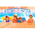 thumbnail image 6 of Digitalstone 15 x 6 FT Floating Water Mat Foam Pad Lake Floats Lily Pad, 3-Layer XPE Water Pad with Storage Straps for Adults Outdoor Water Activities, 6 of 9