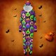 thumbnail image 1 of Family Halloween Pjs Matching Sets Halloween Print Long Sleeve Zippered One Piece Pajama Hooded Jumpsuit Winter Halloween Pjs Family Set, 1 of 5
