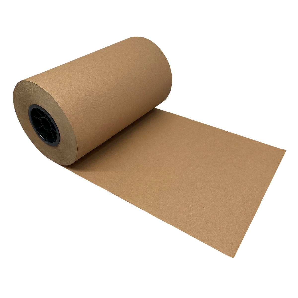 UOFFICE Kraft Paper Roll 600'x12' 50lb Brown Wrapping Cushioning Fill