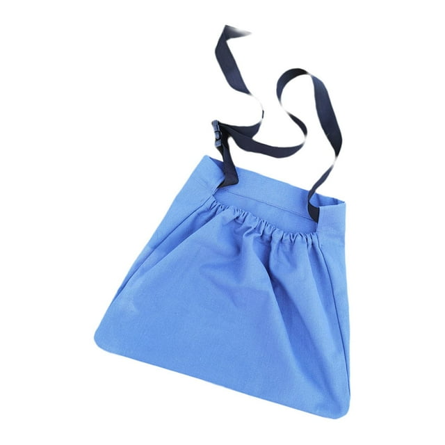 Bolsa de Recolección de Bayas de Jardín Sunnimix Bolsa de Cosecha de Vegetales Azul 45 cm x 40 cm
