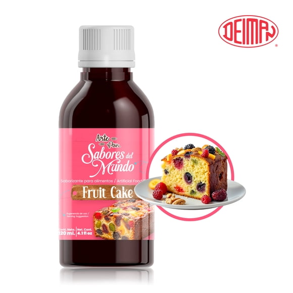 Concentrado Sabor Fruit Cake Arte pan Marca Deiman