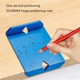 thumbnail image 2 of YIEMEEN Multipurpose Plastic Hinge Jig For 35mm Cabinet Hardware Quick Alignment System Concealed Hinge Jig, 2 of 7
