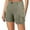 Army Green, variant on QIJUNTUO ​Women's Utility Multi Pocket Outdoor Shorts With Durable Construction For Trail Hiking Adventures And Camping Gear​ Army Green