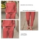thumbnail image 1 of Trajes de manga larga de color puro para mujer, trajes de 2 piezas para mujer, trajes de mujer, traje de pantalón de manga larga informal, calidad superior, 1 of 4