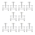 thumbnail image 4 of Paquete de 2-6 tapones de agua de tornillo de 10 Uds para manguera de goma, Clip de Control de flujo, 2 piezas, 4 of 8