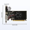 thumbnail image 2 of Tarjeta R5 230 2G Computer Graphics 64bit PCI-E para juegos de navegación web de oficina diaria, 2 of 6
